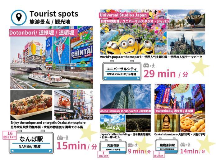 Apartament Fds Dernier Osaka Zewnętrze zdjęcie